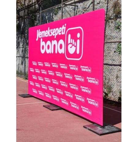 400X290 BORU PANO ÇİFT TARAF BASKILI  KAUCUK AYAKLI SET