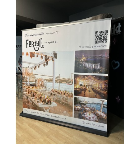 Rollup Banner 200x200 cm