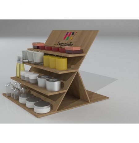 AHŞAP STAND MASAÜSTÜ 022 (HAVUZ)