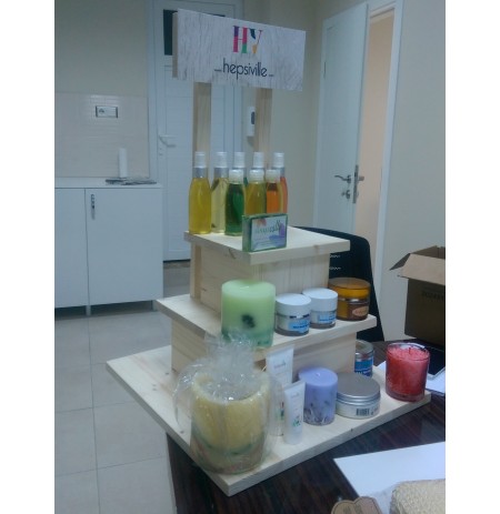 AHŞAP STAND MASAÜSTÜ 025 (HAVUZ)