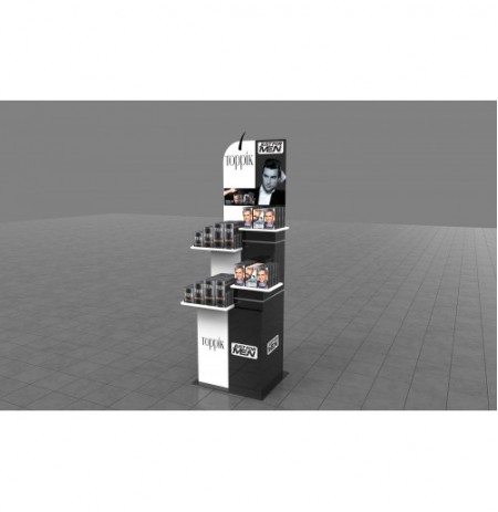 AHŞAP STAND RAFLI 026 TEK YÖNLÜ