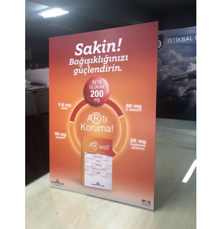 AYAKLI KARTON PANO - 75