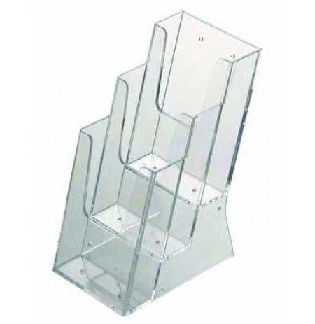 MASAÜSTÜ 3 KATLI 1/3 A4 BROŞÜRLÜK(3X(10X21)CM)