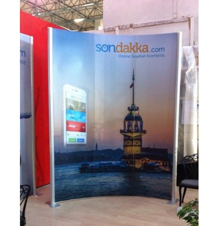 Centro Stand Oval 225x300 CM