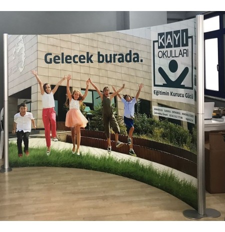 CENTRO STAND OVAL 4 PANEL