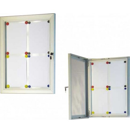 İlan Panosu 3A4 - 2 kilit (328X1058mm)Sac Zeminli