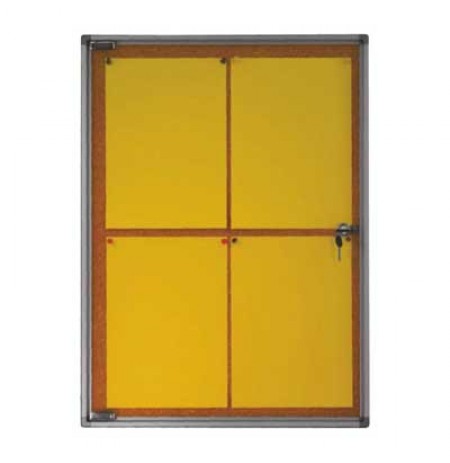 İlan Panosu 3A4 (328X1058mm)Mantar Zeminli İnce