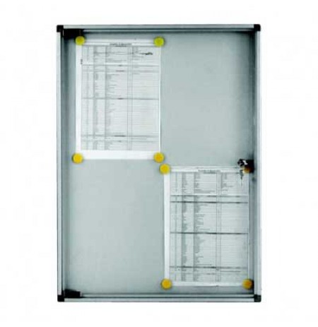 İlan Panosu 3A4 (328X1058mm) Sac Zeminli İnce