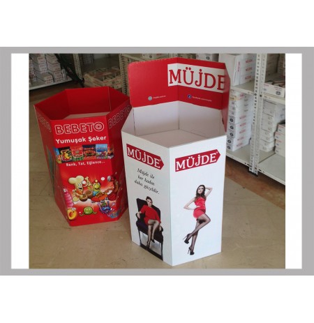 KARTON HAVUZ STAND - HAZIR PAKETLER (10 ADET)