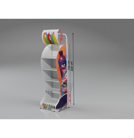 Metal Stand Raflı - 06