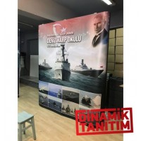 Örümcek Stand 2 Panel Düz