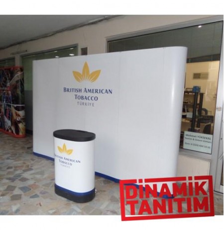 Örümcek Stand 4 Panel Düz