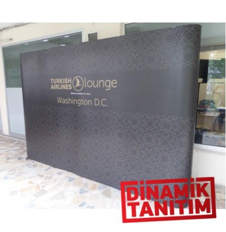 ÖRÜMCEK STAND 4 PANEL DÜZ - GÖRSEL DEĞİŞİM