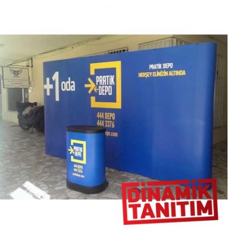 ÖRÜMCEK STAND DÜZ 3X5