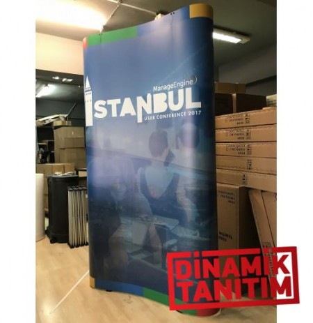 ÖRÜMCEK STAND 1 PANEL OVAL - GÖRSEL DEĞİŞİM