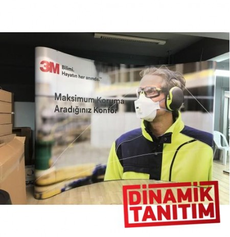 ÖRÜMCEK STAND 4 PANEL OVAL - GÖRSEL DEĞİŞİM