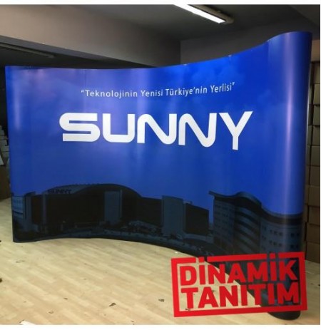 ÖRÜMCEK STAND 5 PANEL OVAL - GÖRSEL DEĞİŞİM
