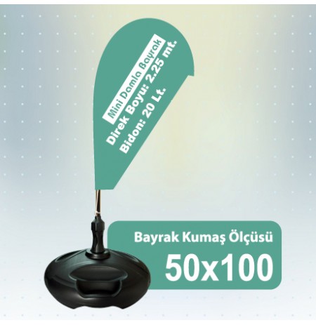 MİNİ DAMLA BAYRAK