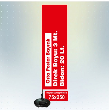 ORTA POSTER BAYRAK