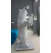 Strafor Köpük 3D - Beyaz Ayı Heykeli -08
