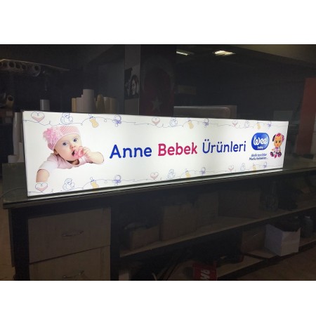 TEKSTİL ÇERÇEVE IŞIKLI 40X205CM